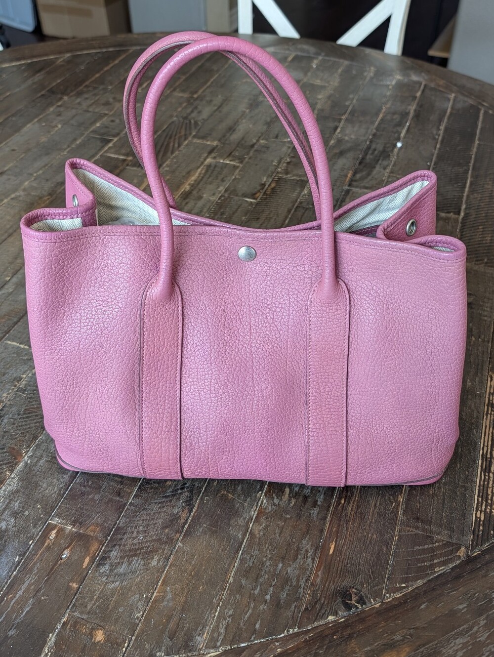 Hermes Pink Garden Party 36